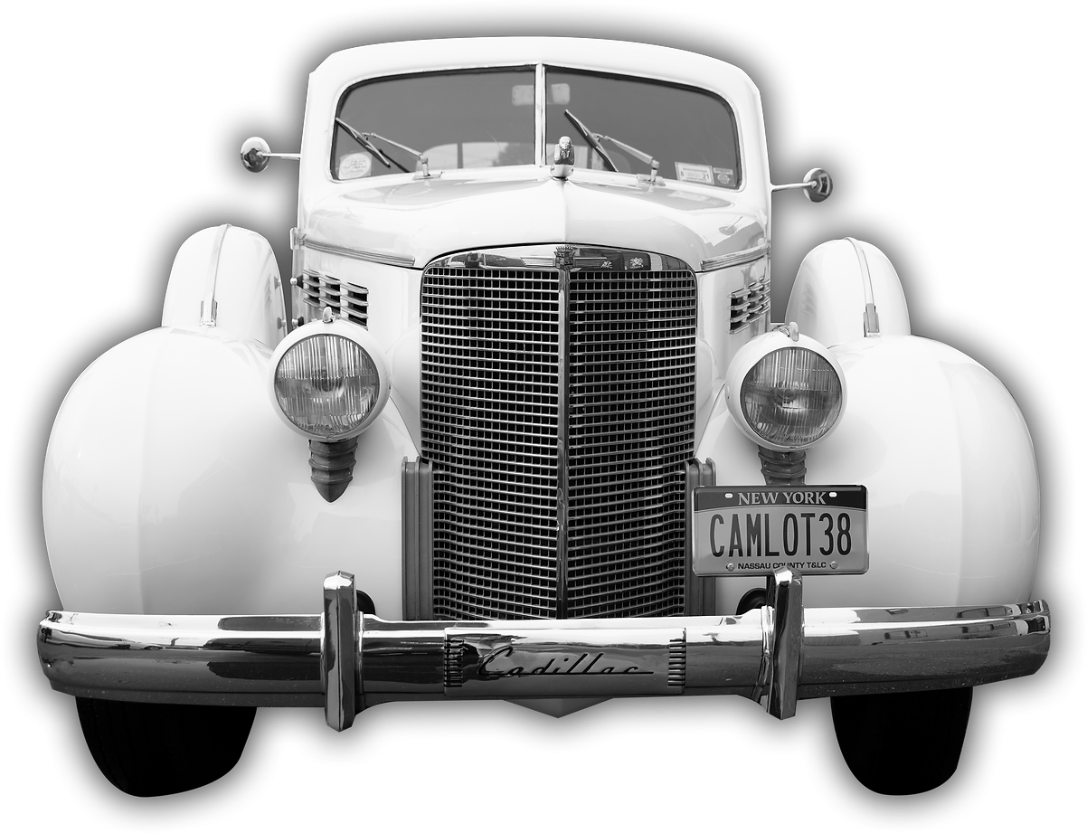 1938 Cadillac Fleetwood vintage wedding car