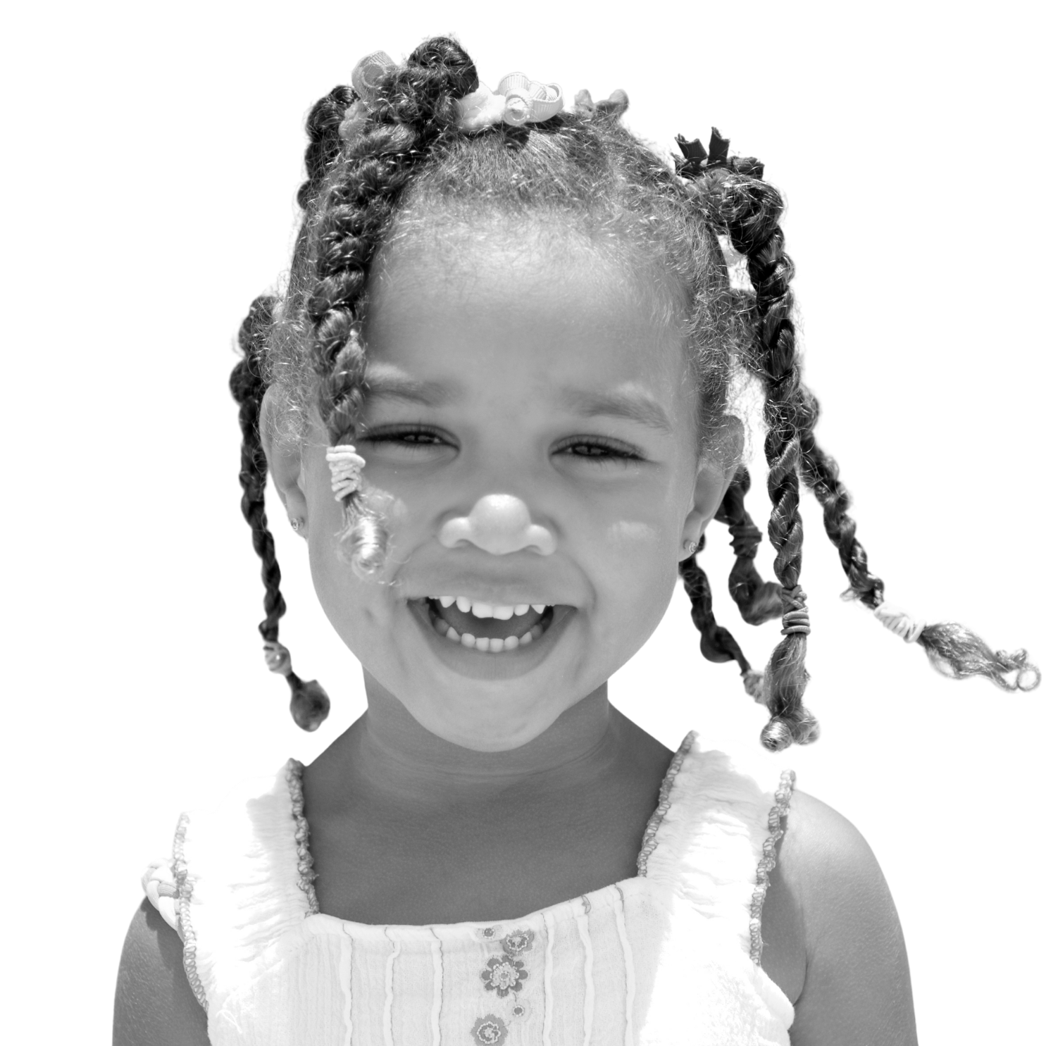 Smiling child representing children supported by Neuroblastoma Awareness Day