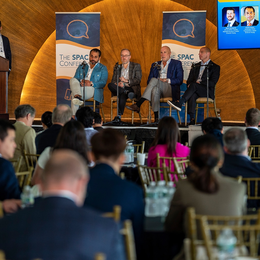 SPAC Conference panel discussion on stage