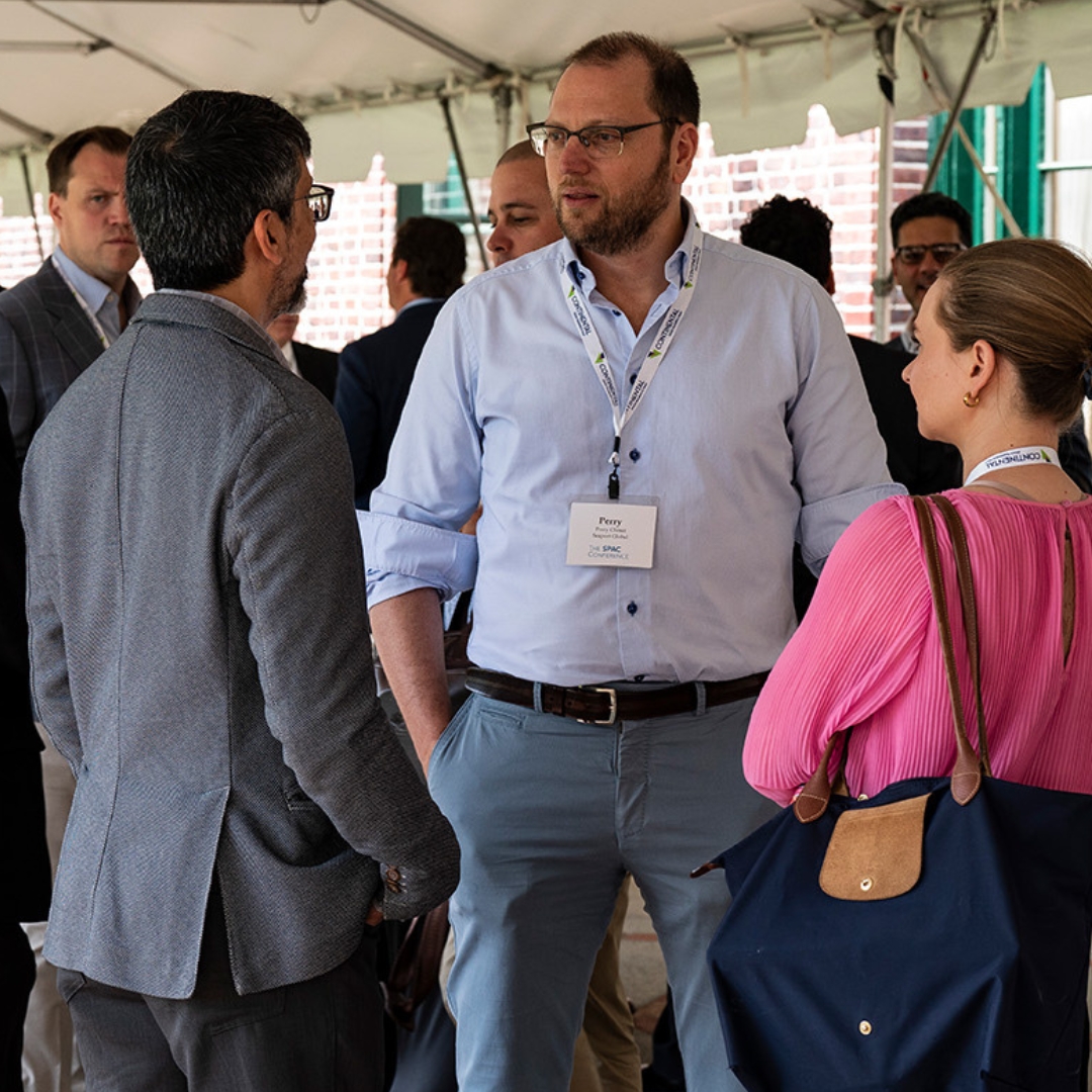 SPAC Conference attendees networking